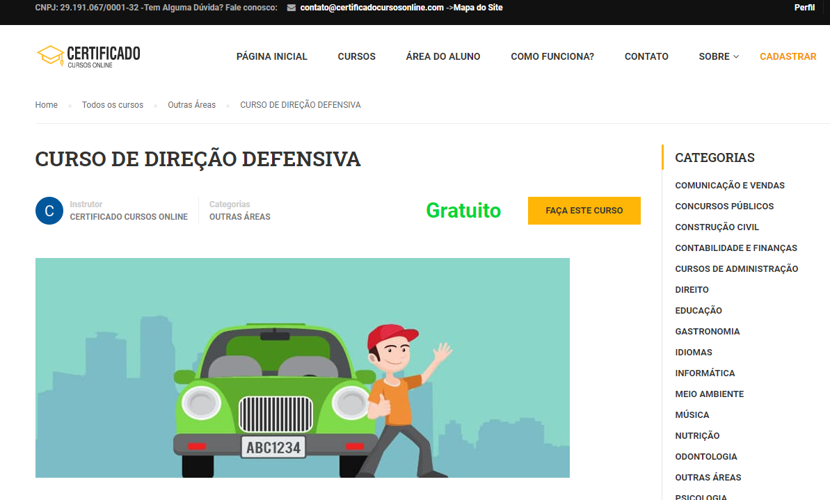 curso de direção defensiva