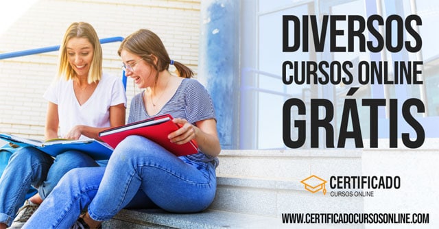 diversos cursos com certificado